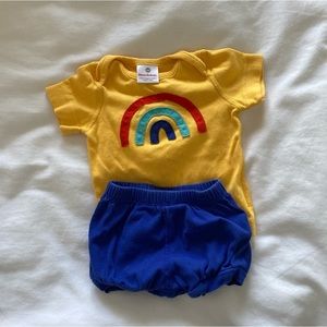 Hanna Andersson Two Piece Baby Outfit